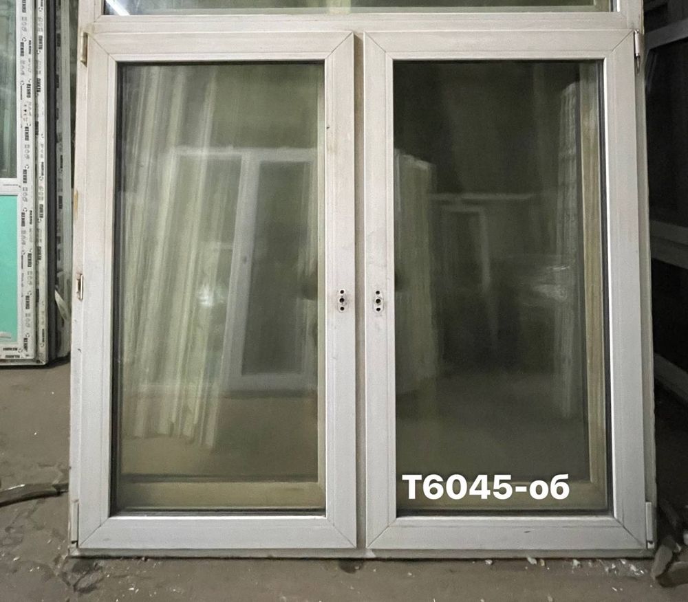 Окно Пластиковое Б/У 141(в) х 150(ш)