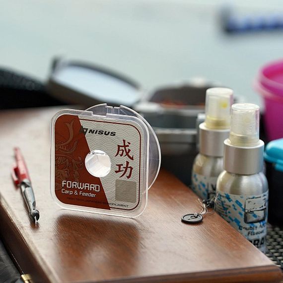 Леска FORWARD Carp & Feeder brown 0,496mm/100m Nylon (N-FСF-0496-100) Nisus