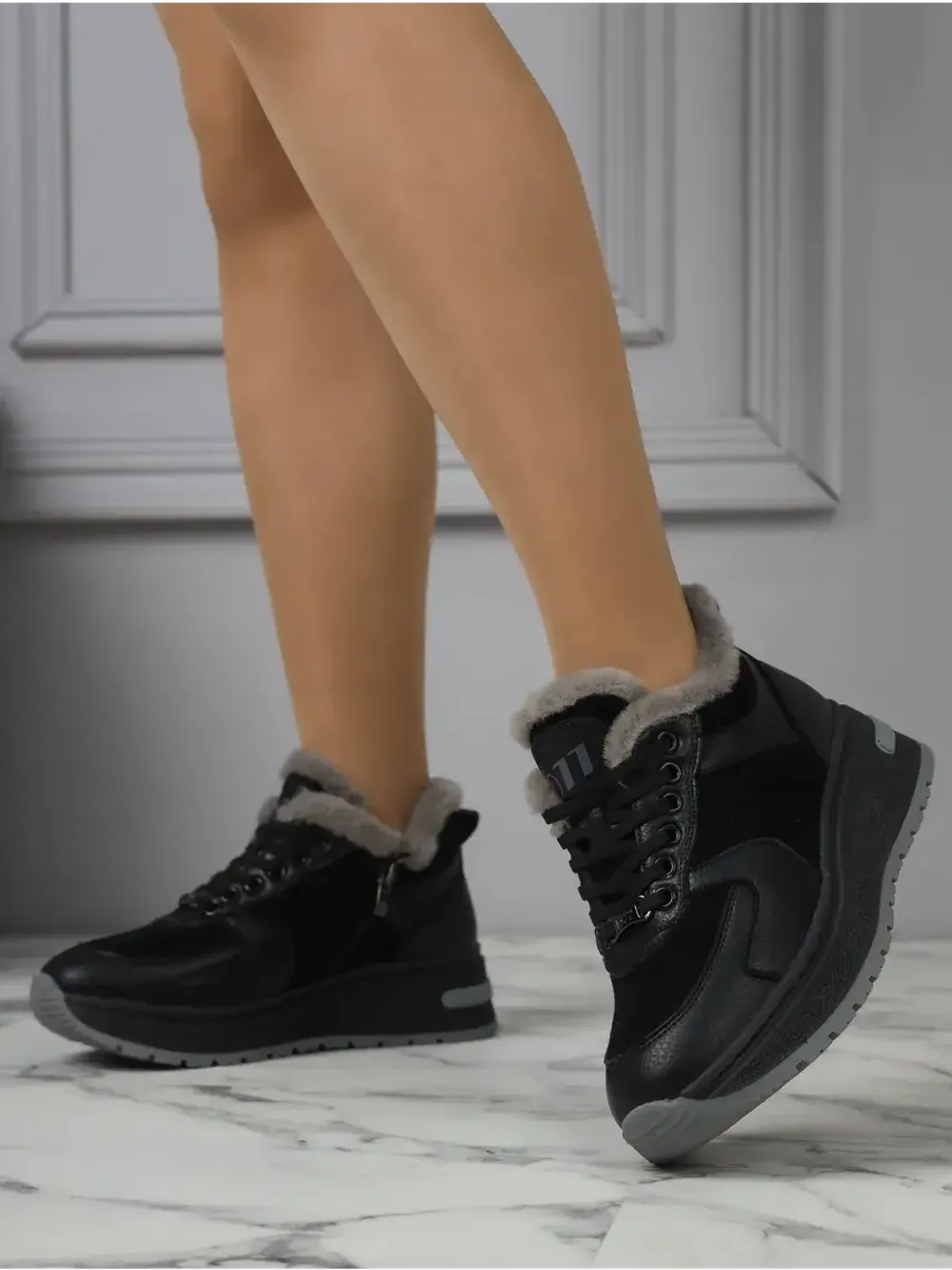 Кроссовки зимние