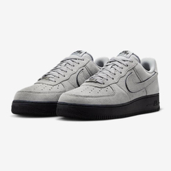 Nike Air Force 1 Low Light Smoke Grey Suede Black
