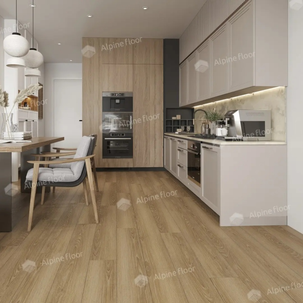 Кварцвиниловая плитка Alpine Floor Ultra Eco 5-38 Дуб Сантана