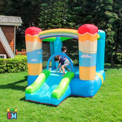 Батут для дома "Радуга", 2,7*2*1,68 м