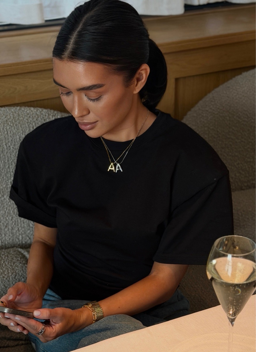 Цепочка буква А