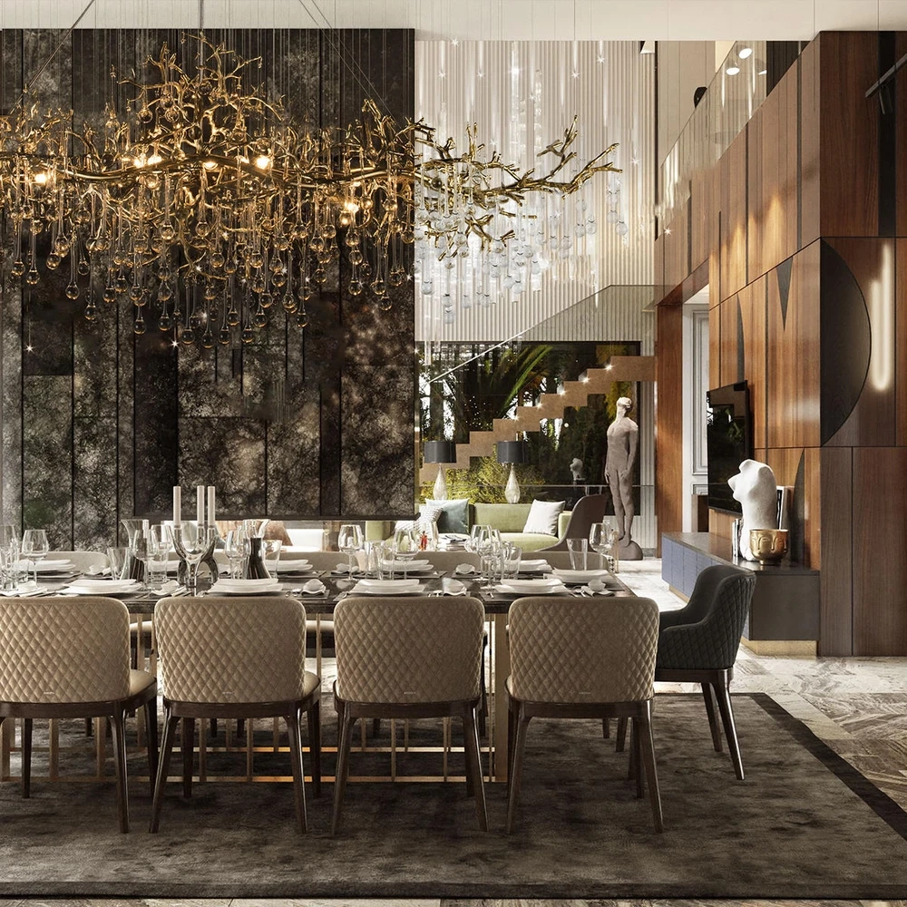 Подвесная люстра Loft It CORAL 10351/1200L AB