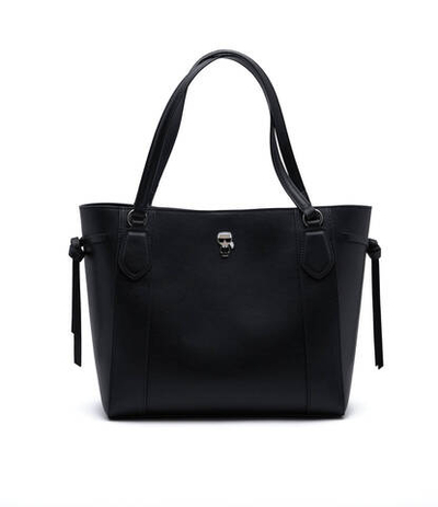 кожаная сумка-шопер k/ikonik Karl Lagerfeld - черный(225W3011)