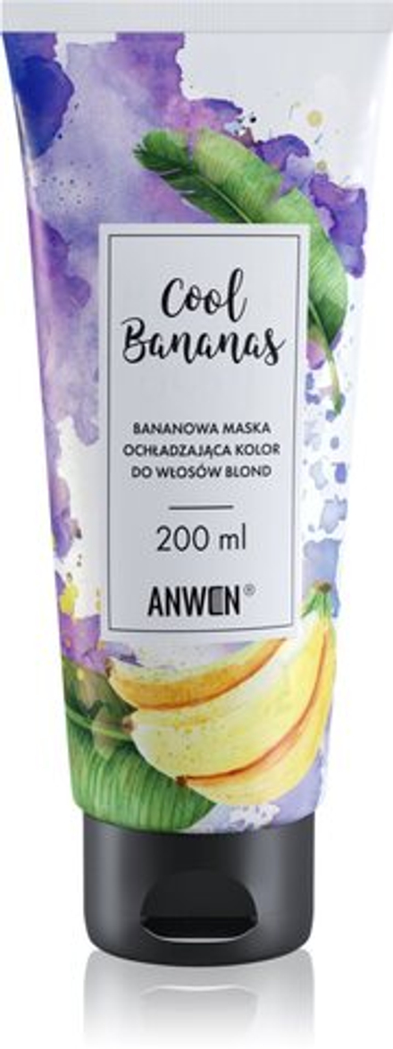 Anwen Cool Bananas - окрашивающая маска для светлых волос /   200  ml  / GTIN 5907222404584