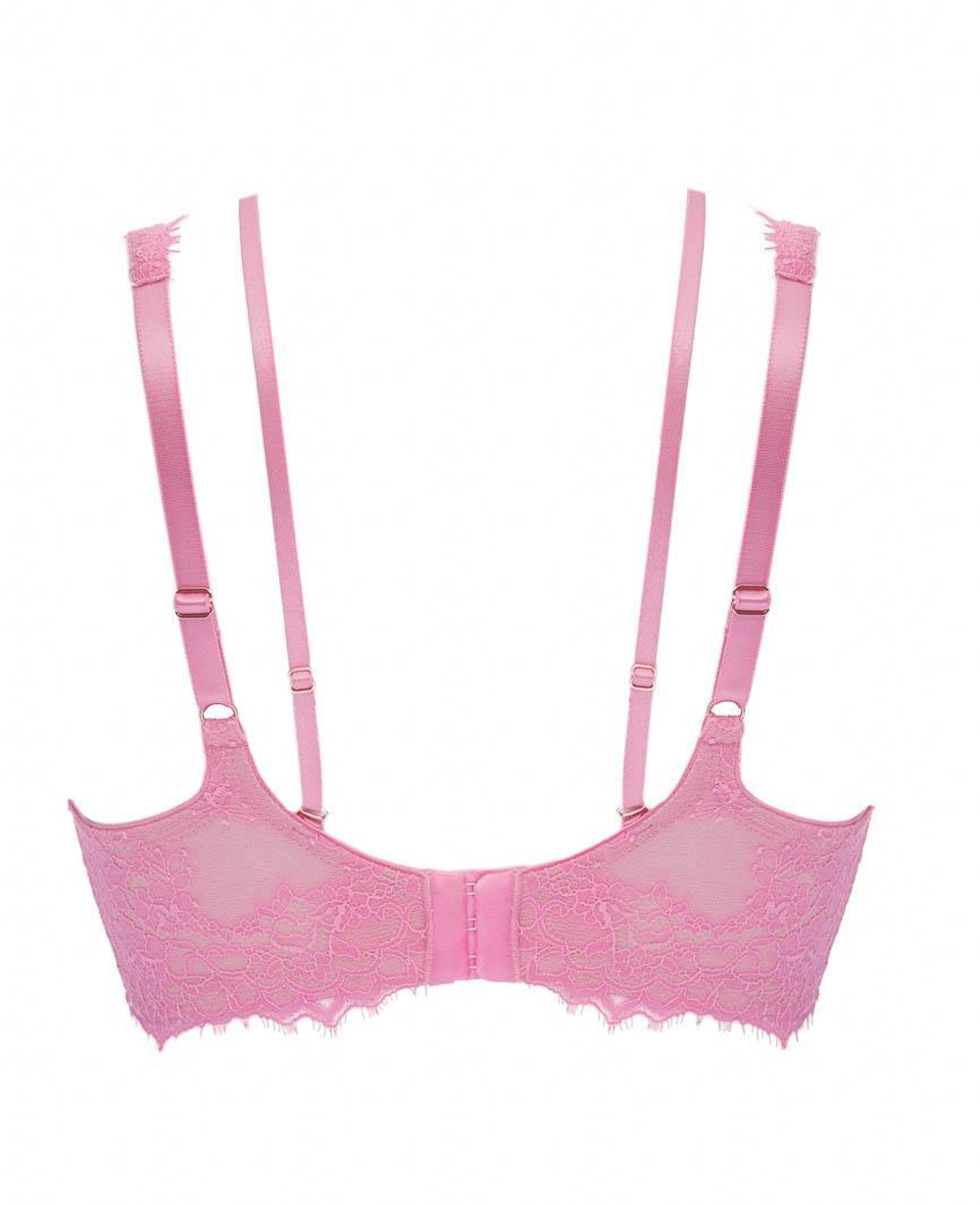 Бюстгальтер-бралетт French Kiss (Размер: 75F) (Цвет: розовый)