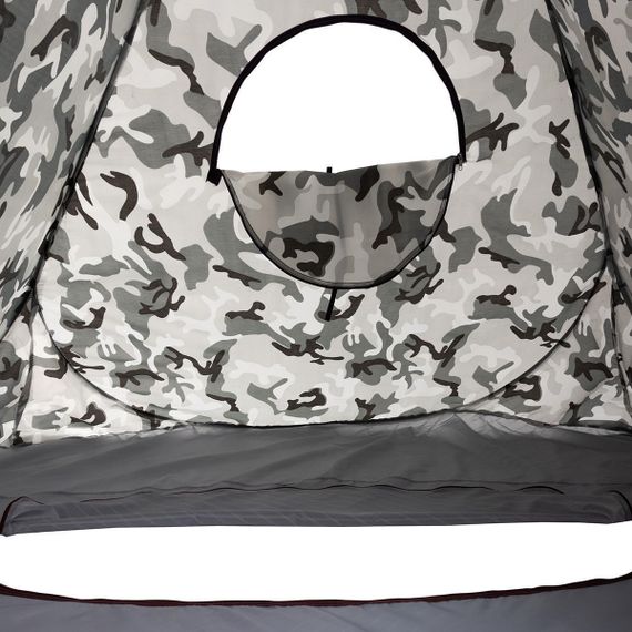 Палатка зимняя PREMIER автомат 1,8*1,8 КМФ дно на молнии