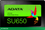 SSD диск A-Data Ultimate SU650 512GB (ASU650SS-512GT-R)