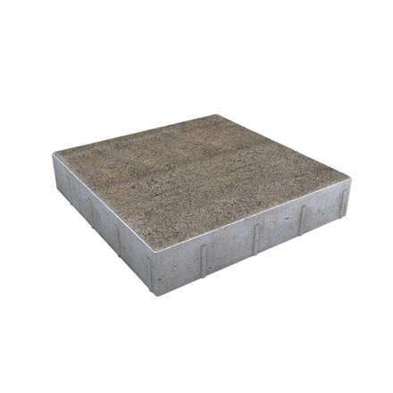 Тротуарная плитка КВАДРАТ 500х500 мм - Искусственный камень Базальт