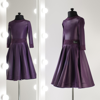 Standart 10-01-01-A | Рейтинговое платье для спортивных бальных танцев | Vasileva Dance