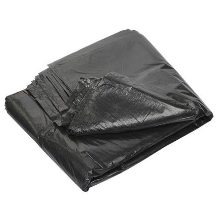 Мешки мусорные в пластах 120л 70x110см 60мкм (1/50шт)
