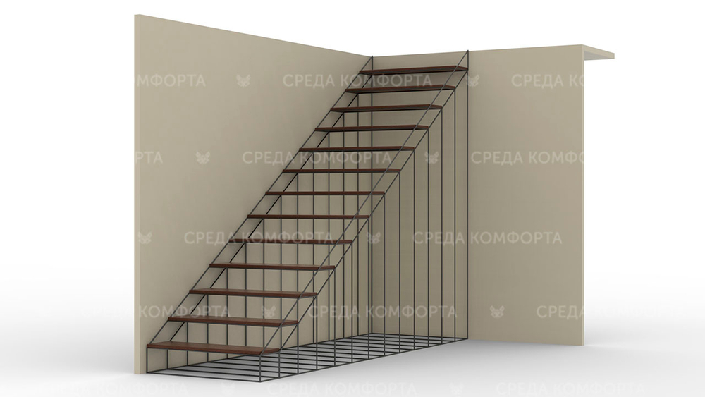 Металлическая лестница LSTN0046