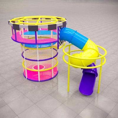 Детский игровой лабиринт «Веселая Башня Спуска»