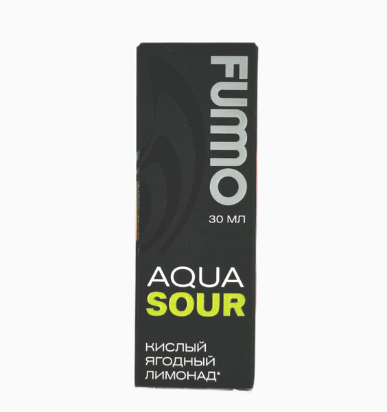 Купить Жидкость Fummo Aqua Sour Salt 30 мл - Кислый Ягодный Лимонад (20 мг)
