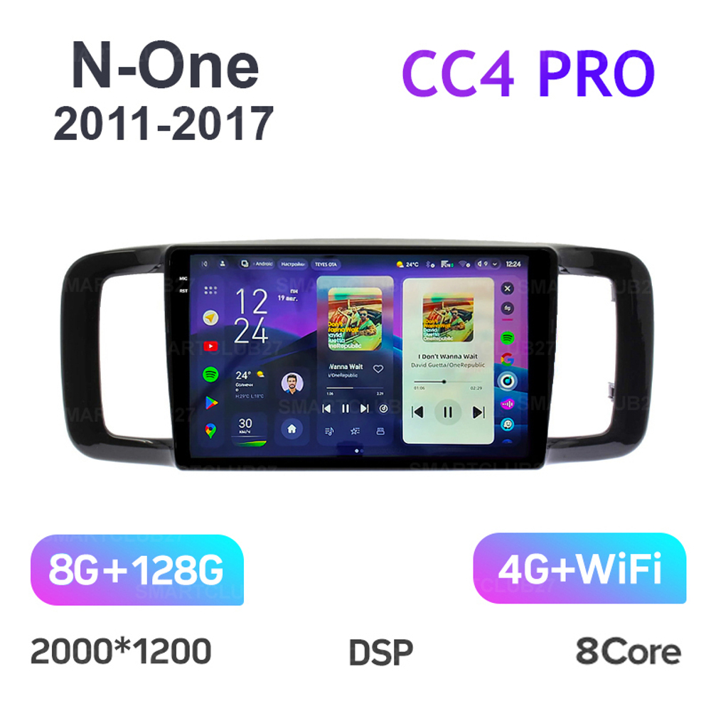Teyes CC4 Pro 9" для Honda N-ONE 2011-2017