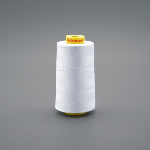 Нитка Gutermann Mara 120 (5000 метров), 1 боб., универсальная | 4335 холодный белый