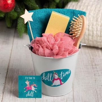 Банный  подарочный набор "Новый год" полотенце и аксессуары