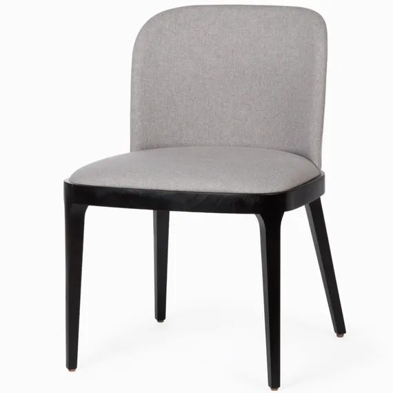 Стул Driade, светло-серый, черные ножки