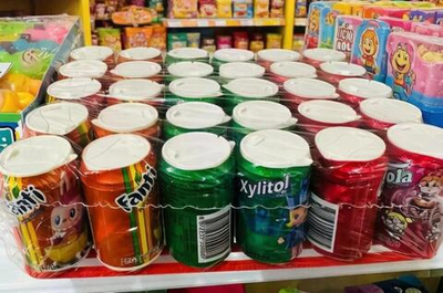 Жев.конфета Cola Soda банка candy 7гр 20*30
