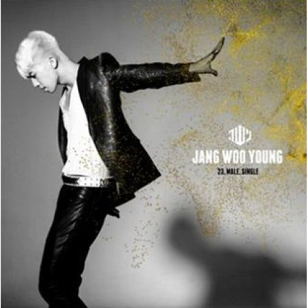 Альбом JANG WOO YOUNG - 23,MALE,SINGLE GOLD Edition