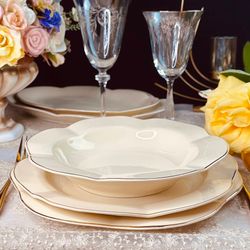 Lenardi 205-553 Набор из 6 глубоких тарелок 23см МИРАЖ в под.уп.(х6)Фарфор