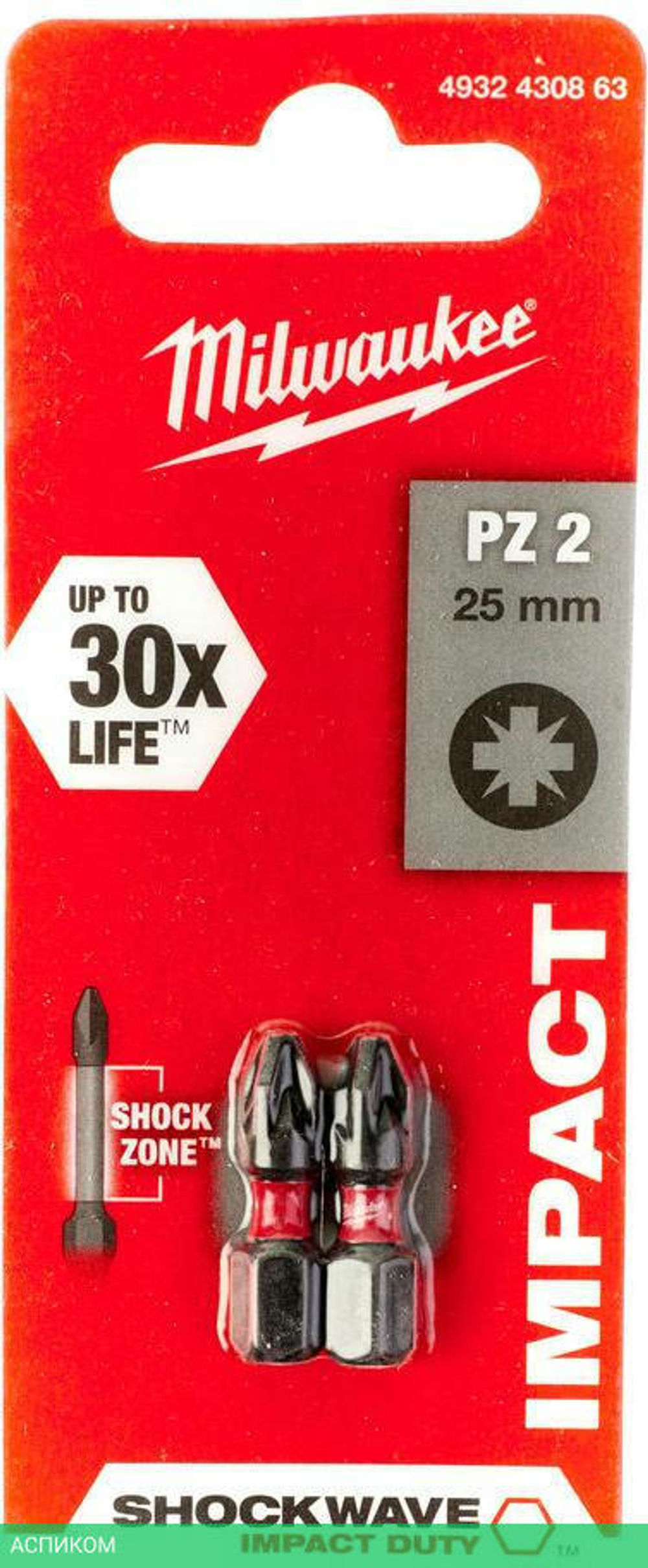 Набор Milwaukee Shockwave Impact Duty (4932430863)