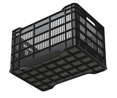 Ящик п/э 45л АльтПласт (510х345х300мм) сплошное дно