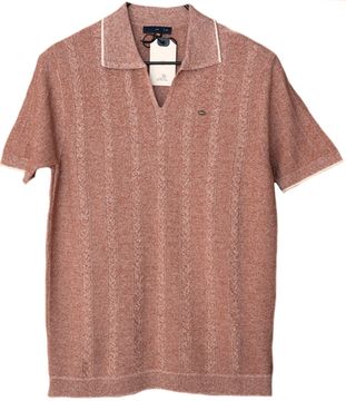 Футболка Поло из хлопка и льна MeleCL (Турция). Р-ры 46-52