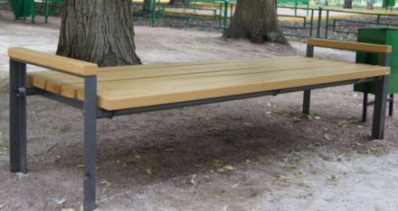 Лавка парковая разборная 2 м. без спинки