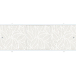 Экран для ванны ПРЕМИУМ А (алюм. профиль) 1,5 светло-бежевый