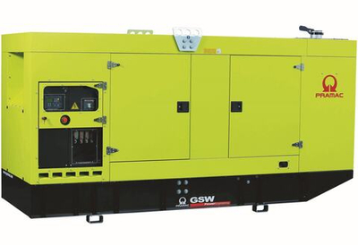 Дизельный генератор Pramac GSW 510 V в кожухе