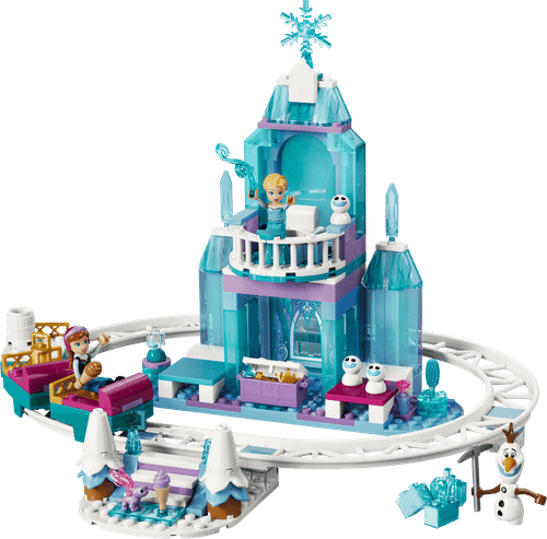 Конструктор LEGO Disney 43281 Elsa's Ice Castle & Snow Ride Adventure