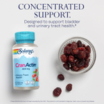 Solaray, CranActin®, 60 растительных капсул