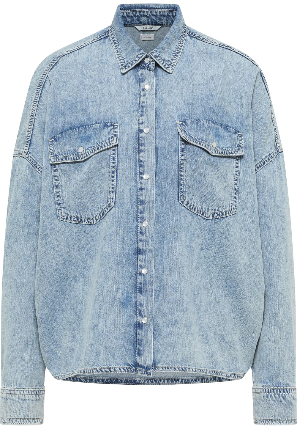 Рубашка джинсовая женская MUSTANG Ruby Pockets