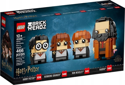 Конструктор LEGO BrickHeadz 40495 Гарри, Гермиона, Рон и Хагрид