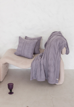 Наволочка декоративная 40x40 Luxberry Lux 64 сиреневая