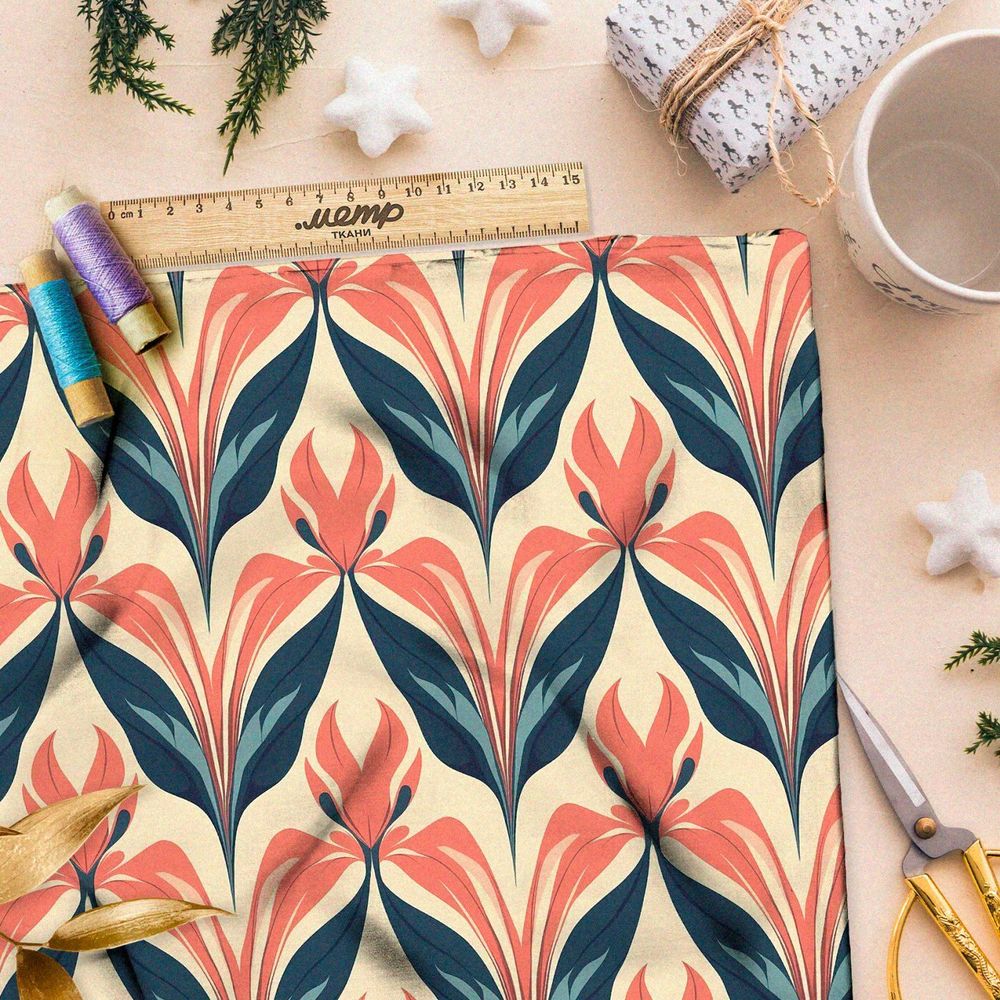 Ткань премиум бифлекс волшебный свет