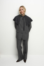 Брюки прямые на резинке