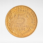 France, 5 Centimes 1966, VF