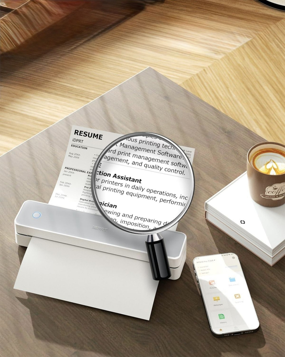 Мини-принтер HPRT MT610 серый