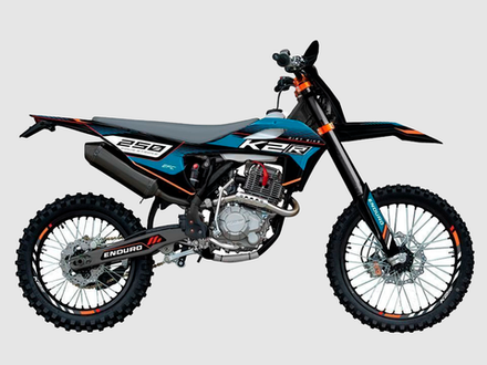 Мотоцикл кроссовый K2R 250 EFC - Blue/Black 2024