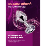 Анальная пробка Alive Anal Pleasure маленькая металл L: 9х4,1 см