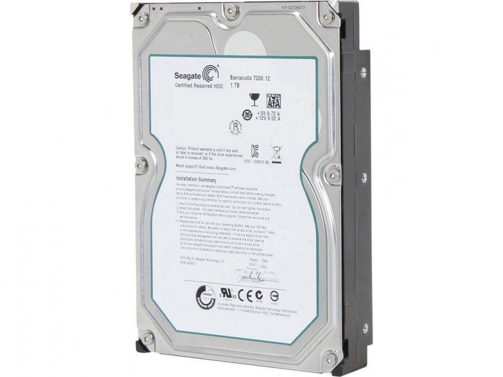 Жесткий диск Seagate Lenovo 1TB 7200RPM SATA 6Gbps LFF ST31000524AS