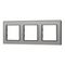 Рамка стеклянная FRM-GLARE-GS-3-GR Arlight 043801