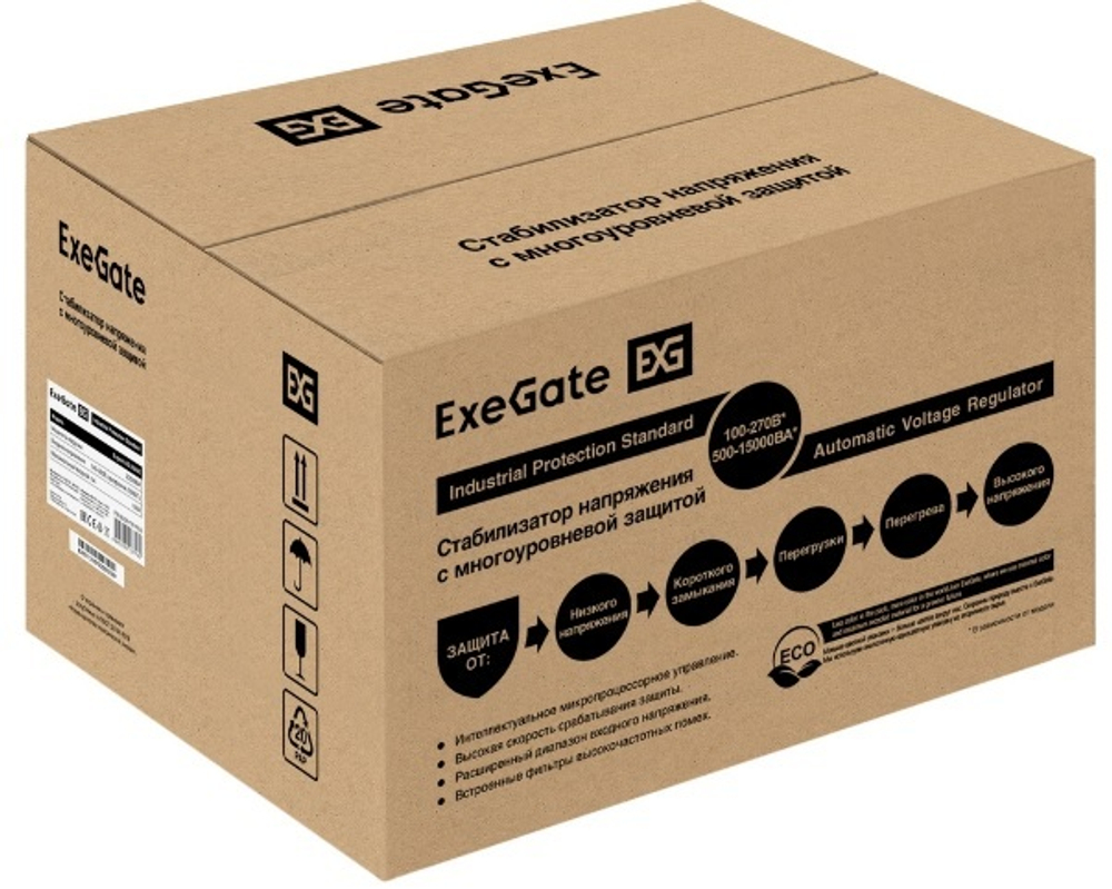 Стабилизатор напряжения Exegate Expert AS-20000