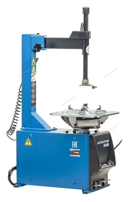 Цена на NORDBERG (4638E 220) Станок шиномонтажный полуавтомат, односкоростной, 220 В, синий