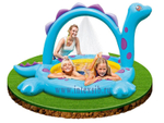 Бассейн Динозаврик с распылителями 228х165х116 см
