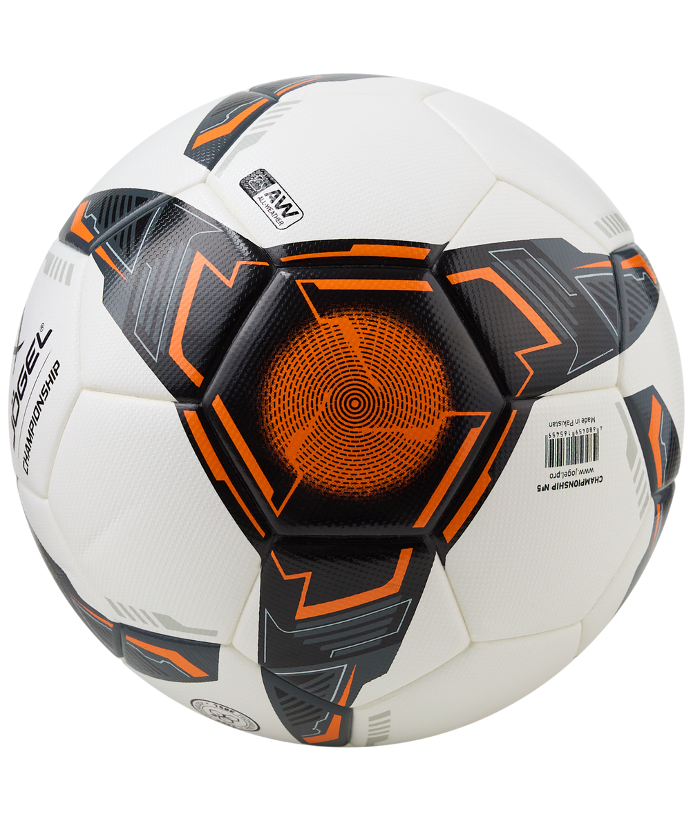 Мяч футбольный Championship №5, белый