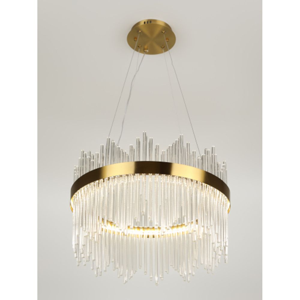 Люстра Rivoli Gwen 6192-201 подвесная светодиодная LED 3000-6300К 112 Вт с пультом | Rivoli